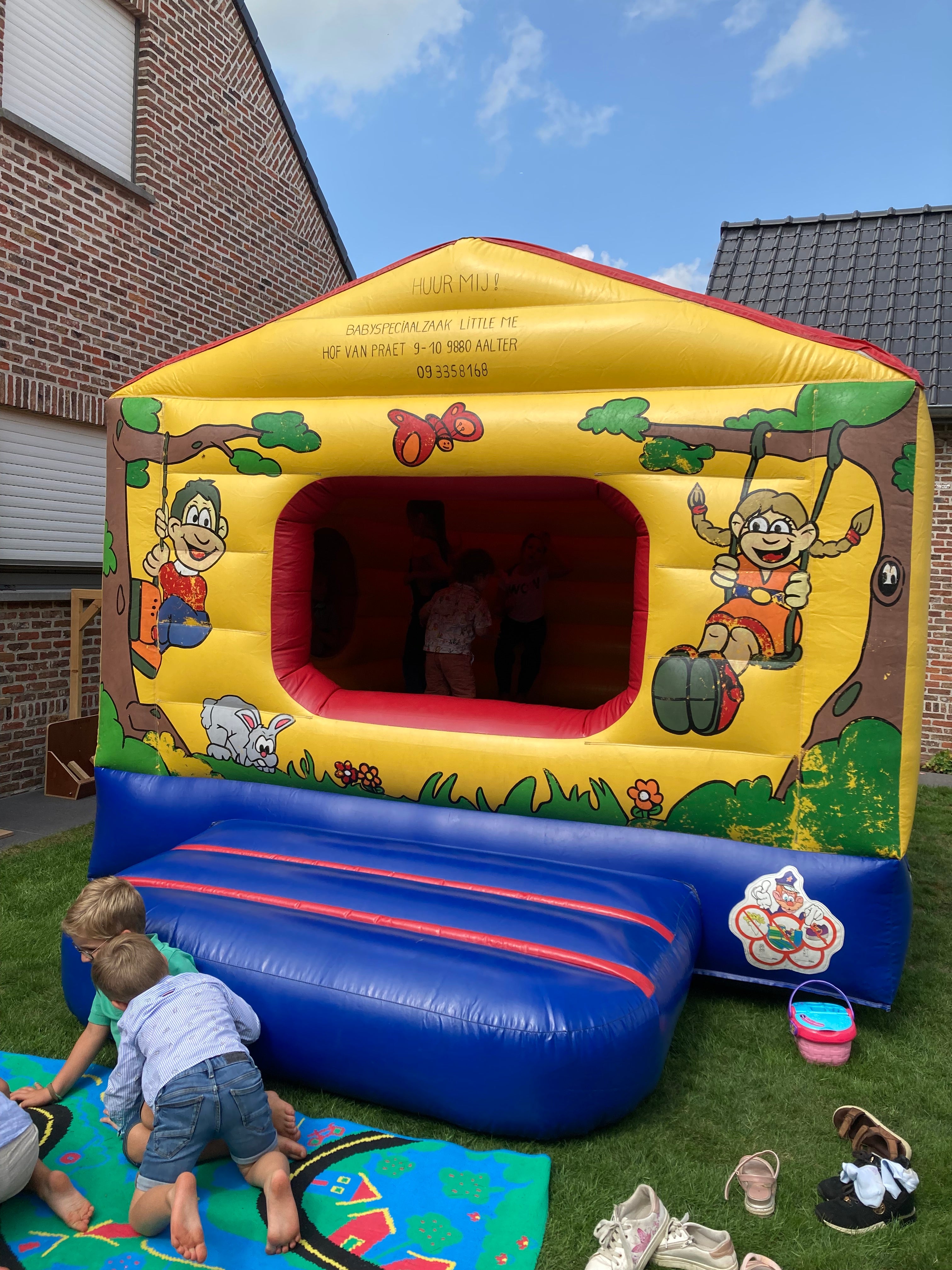 Springkasteel jungle