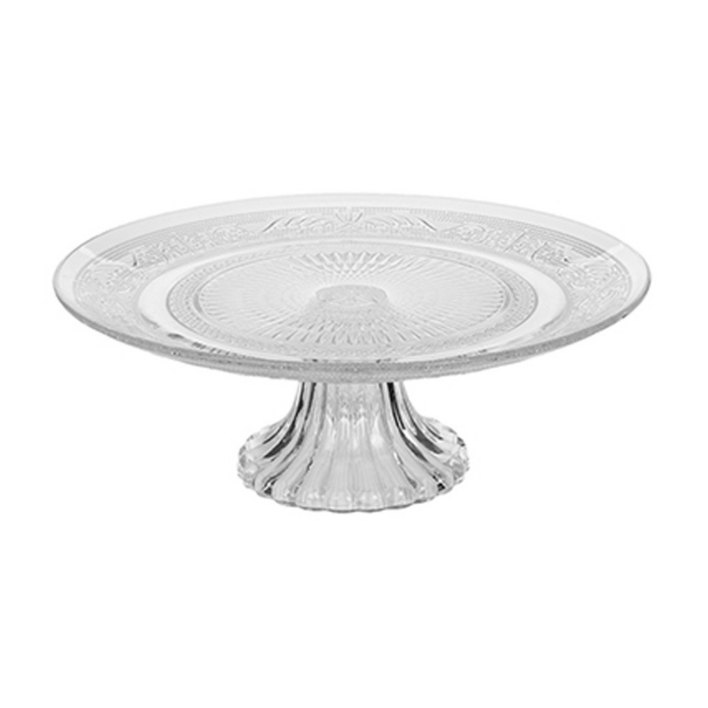 Taartplateau glas 25cm