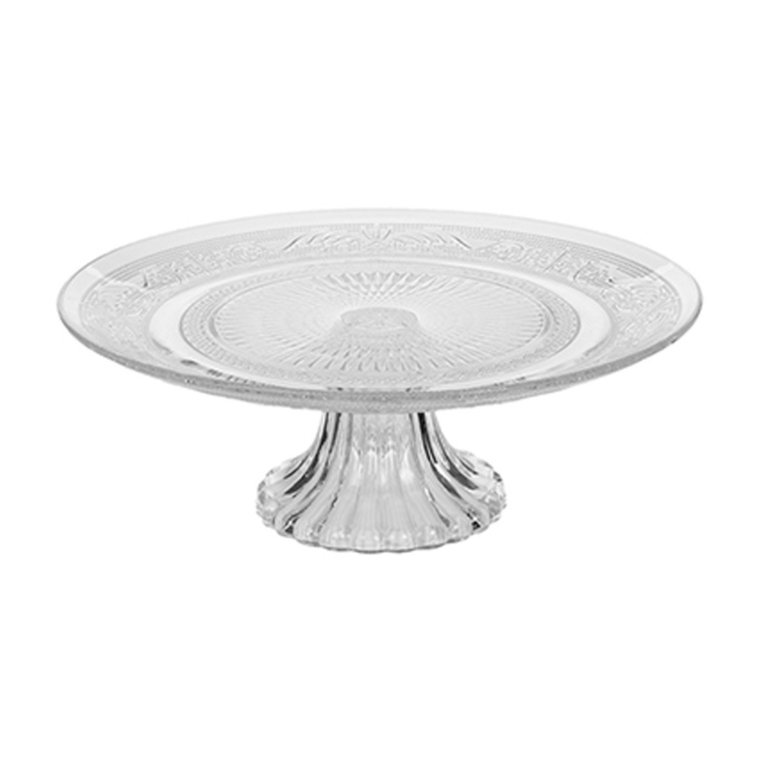 Taartplateau glas 25cm