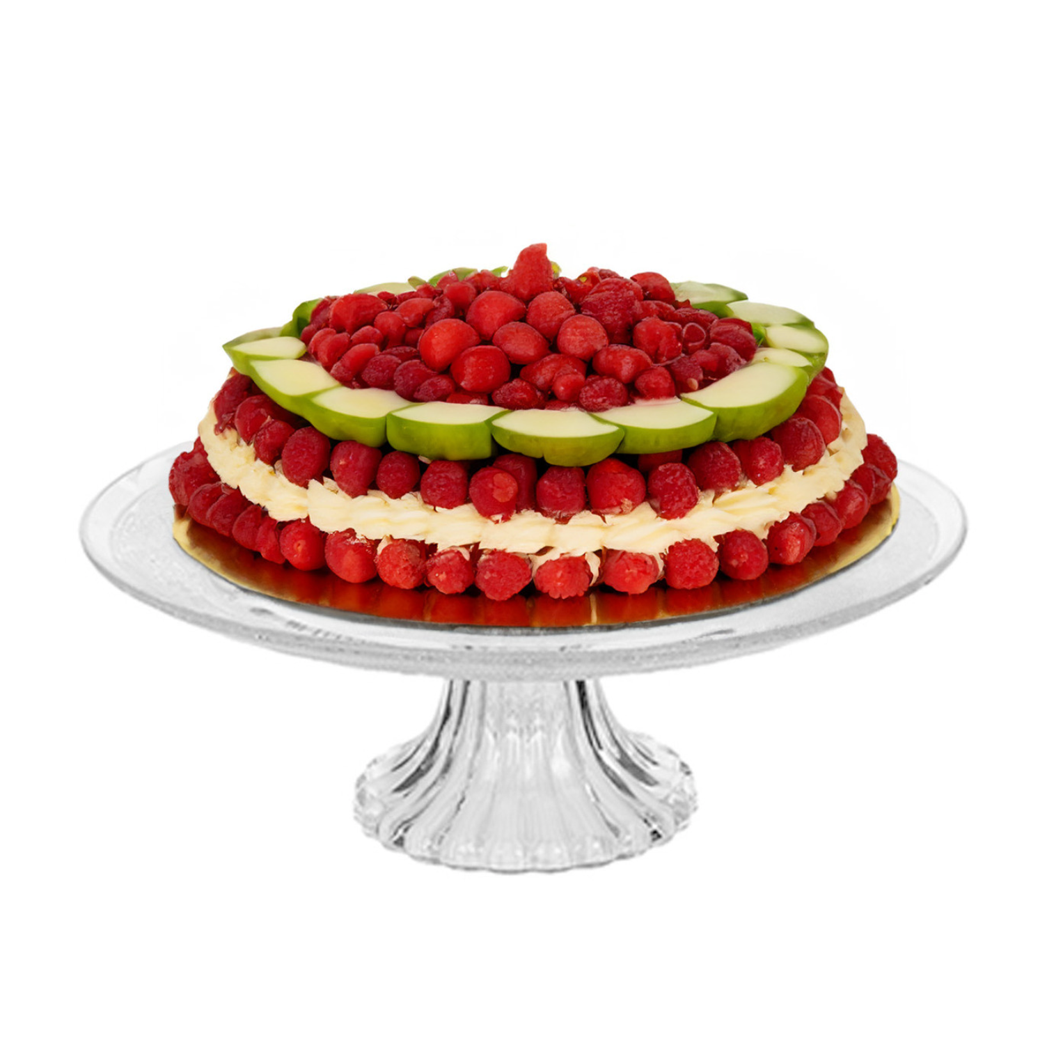 Taartplateau glas 25cm