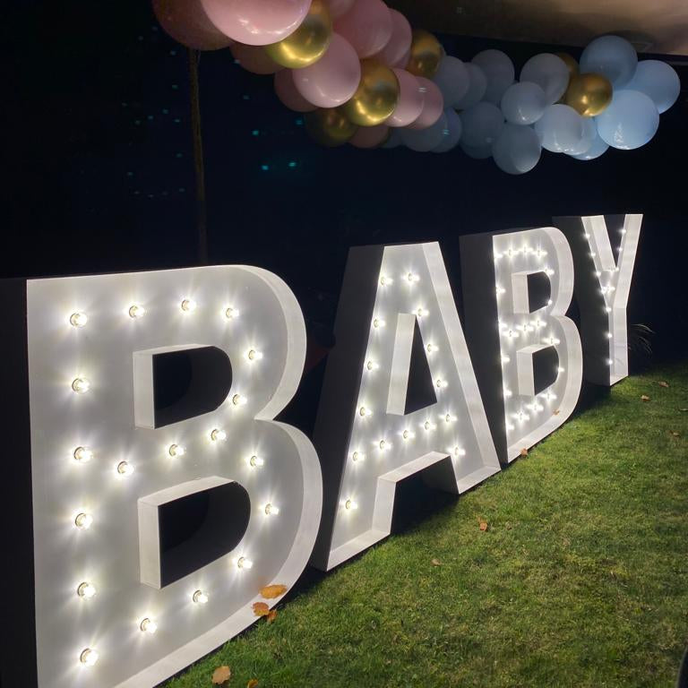 Baby lichtletters